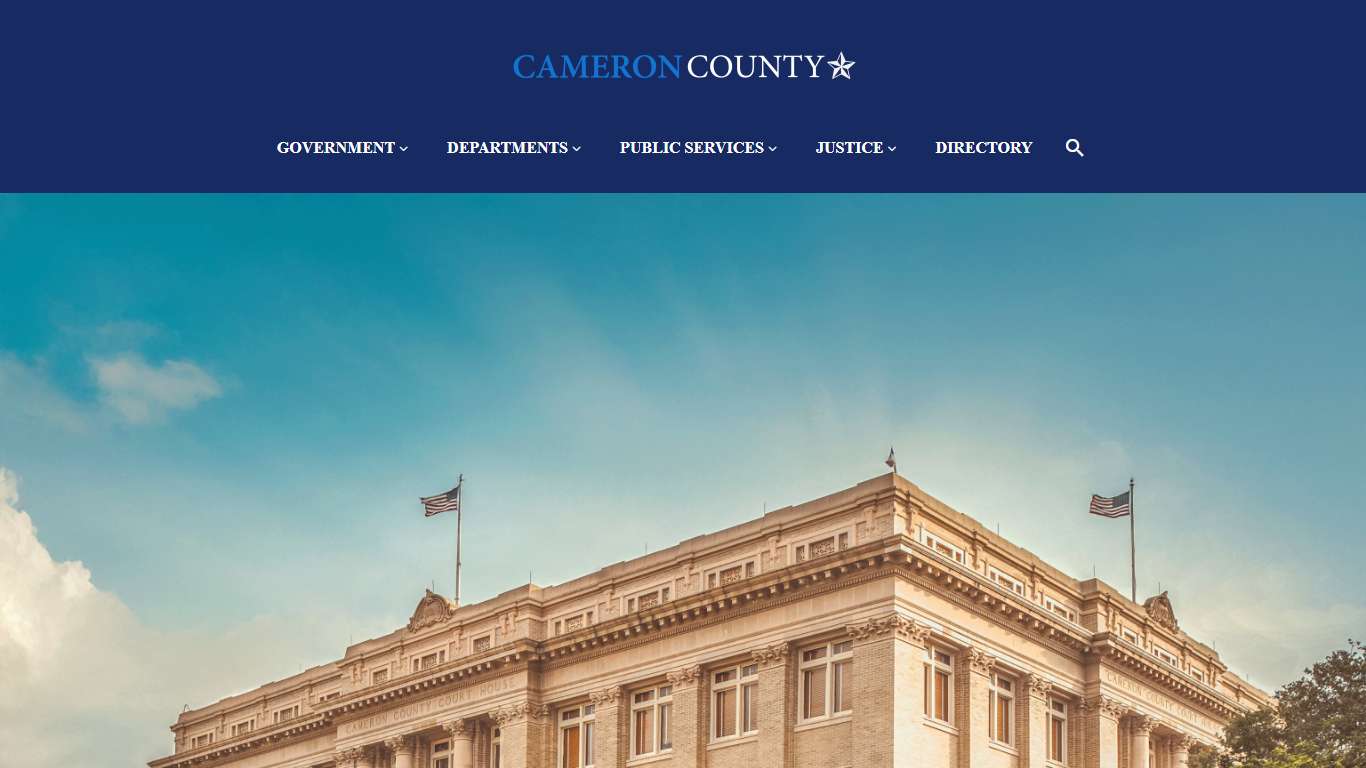 Cameron County Homepage - Cameron County